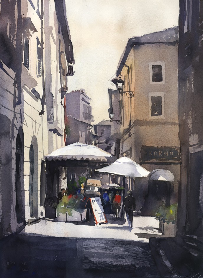 Rome umbrellas